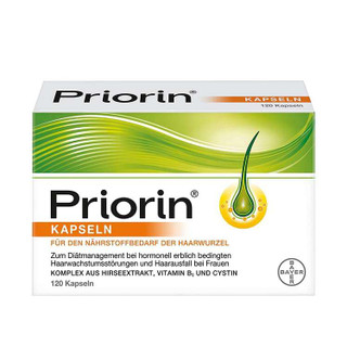 کپسول تقویت مو ضد ریزش مو پریورین priorin اصلی