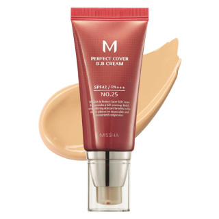 بی بی کرم میشا Spf42+ حجم ۵۰میل اورجینال ساخت کره جنوبی
